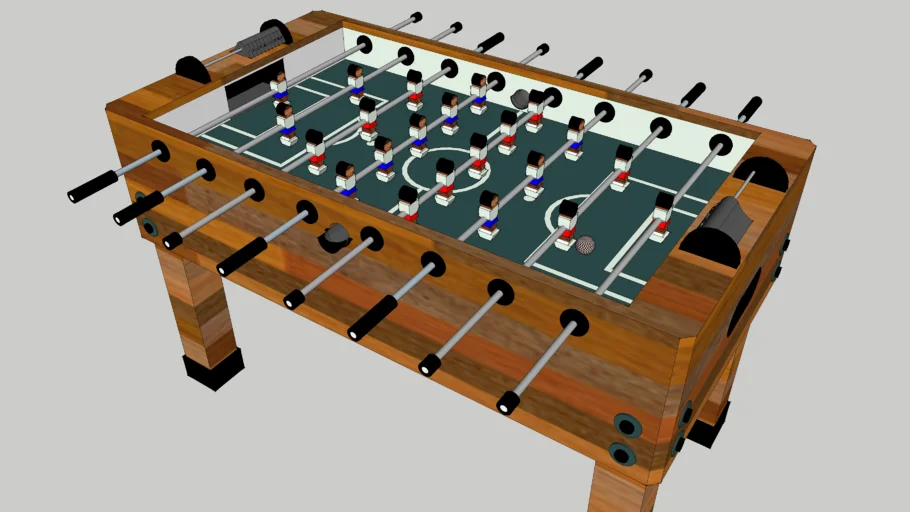 FoosBall Table -  updated with ball