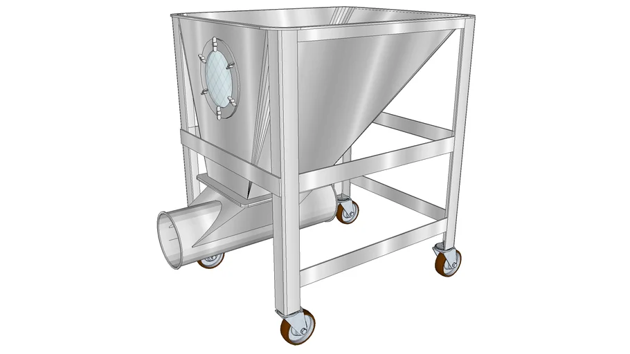 Tremie d'aspiration inox