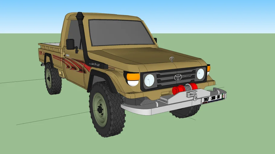 toyota land cruiser pickup 2006