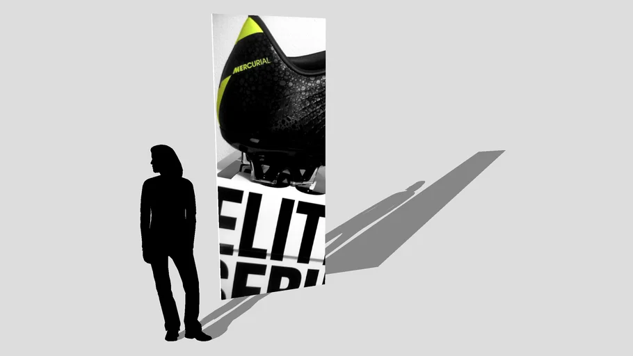 Nike Mercurial Vapor Superfly III Safari II Leimwand Poster (1.42m)
