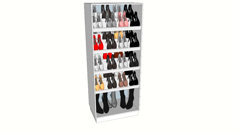 Shoe Rack For Women | 3D Warehouse