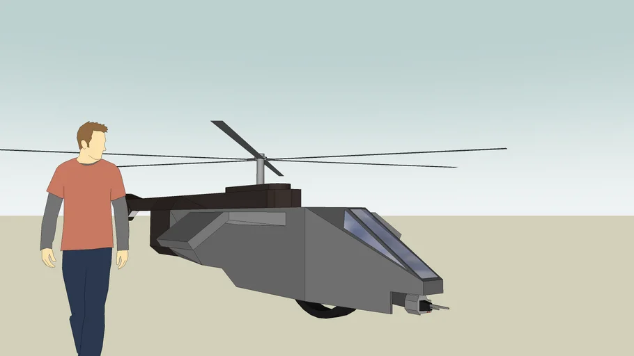 HL2 combine hunter chopper