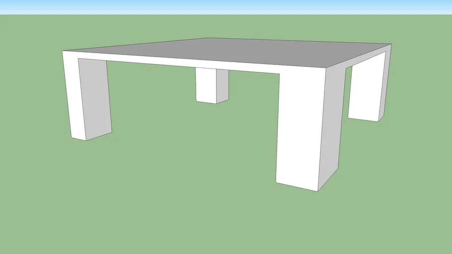 Table simple | 3D Warehouse