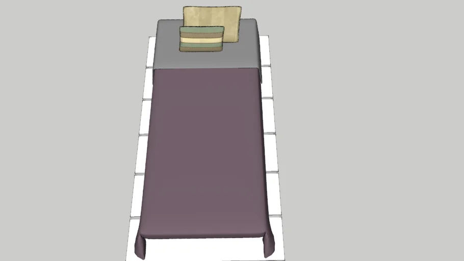 Cama de Solteiro estilo Tatame