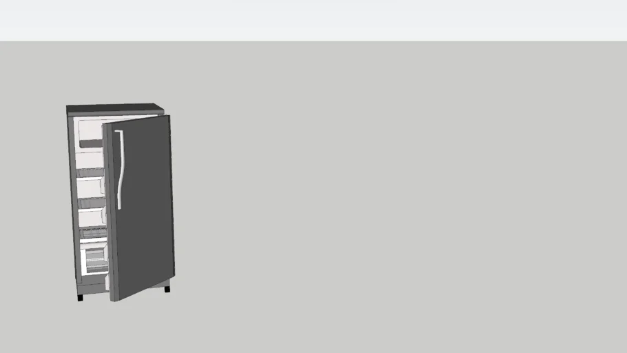 Refrigerator single door kulkas
