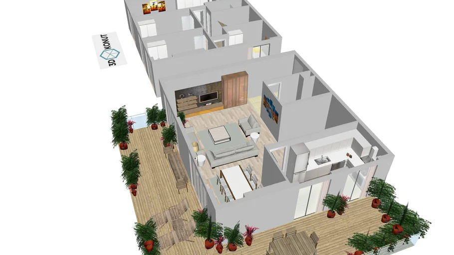 D 4+1 Dubleks B 289,50 M2