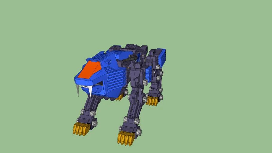 Zoids Shield Liger (Van Flyheight)