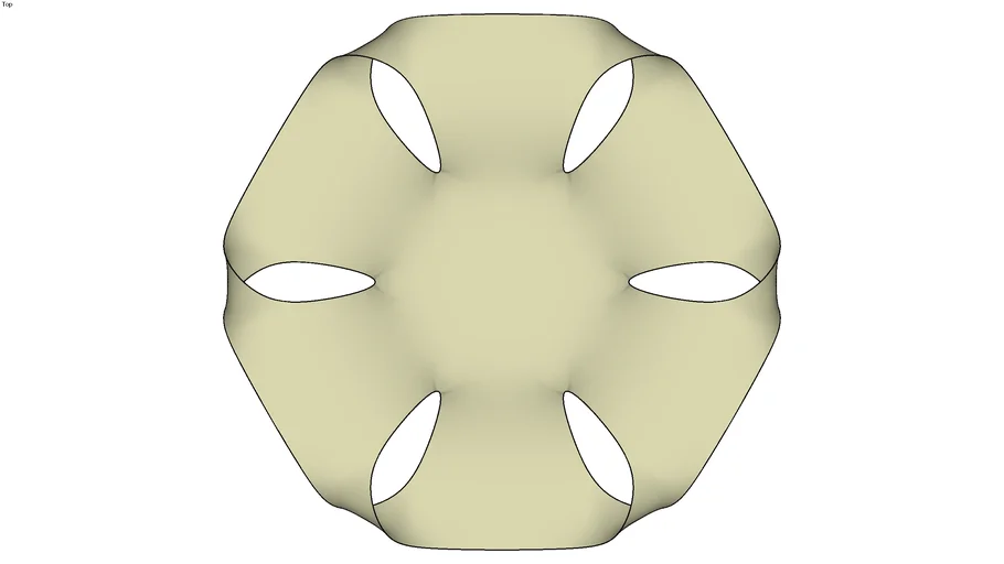 one-sided shape | 3D Warehouse