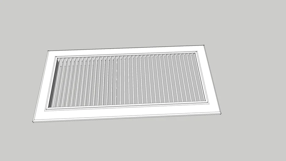 10X4 FLOOR VENT
