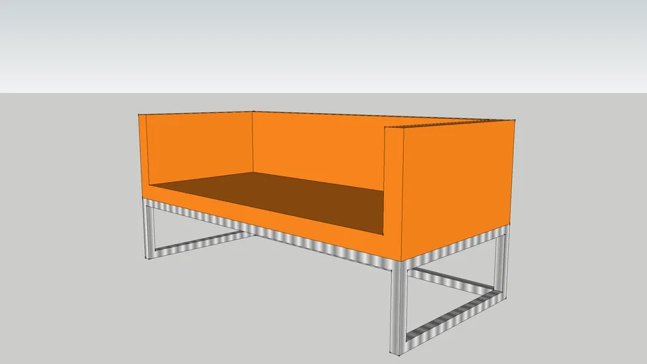 modern waiting area sofa