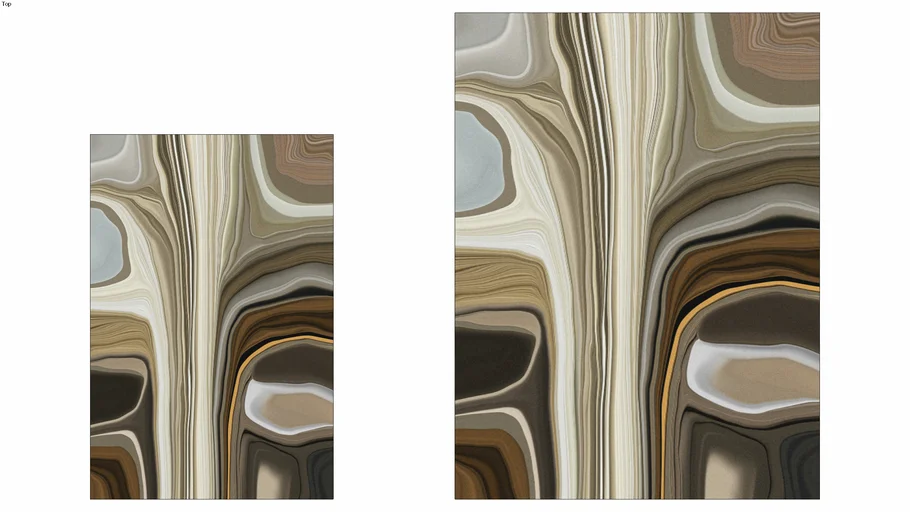 Moooi Carpets Liquid Layers Marl Rectangle by Claire Vos