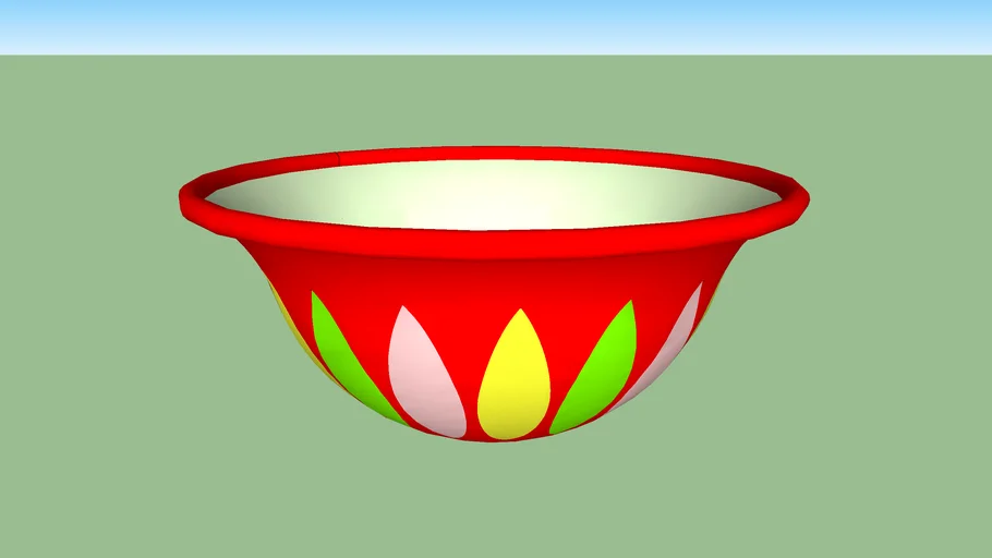 Red color porcilin Pot