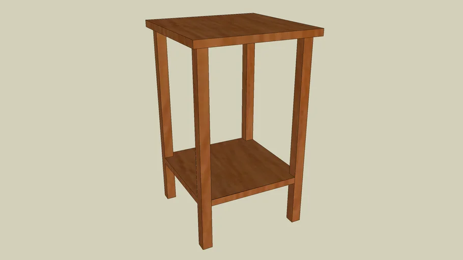 Wooden Table | 3D Warehouse