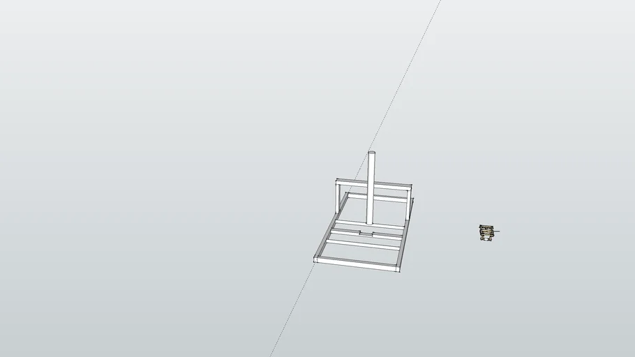 Unfinished catapult