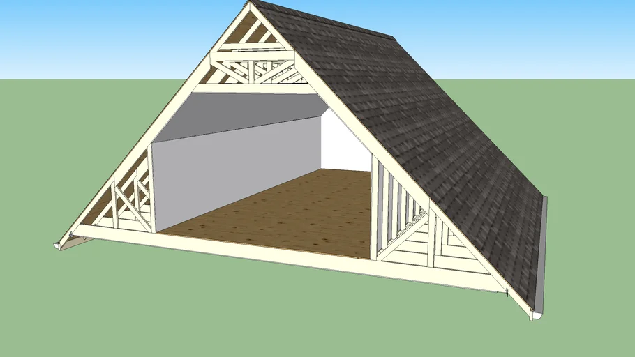 Attic Truss Section - Model - 3D Warehouse