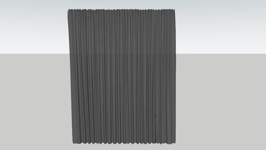 CORTINA LONGA (VRAY READY)