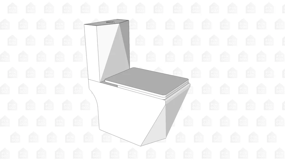 Vaso Sanitário Monobloco Opala Pingoo.casa - Branco