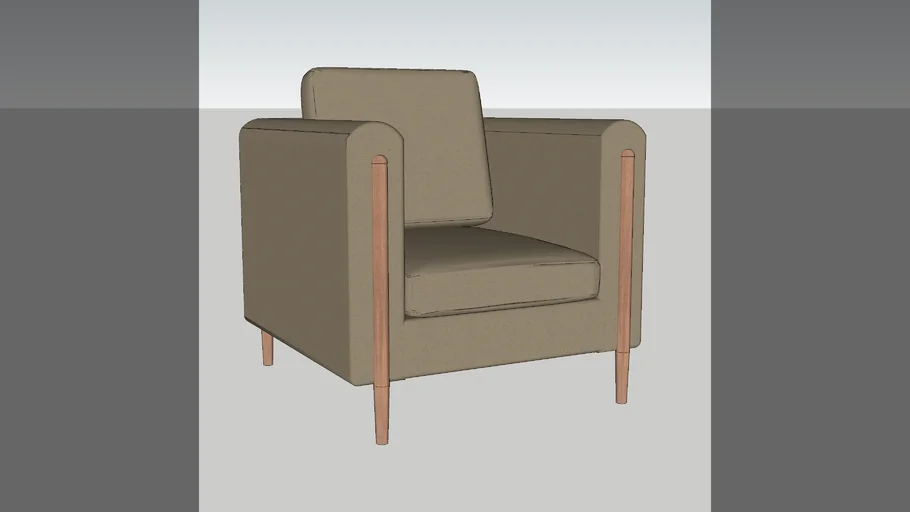 Sillón Valpino Design Erico estilo nórdico de
