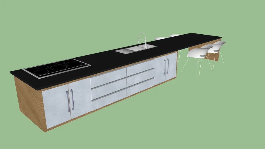 Kitchen block