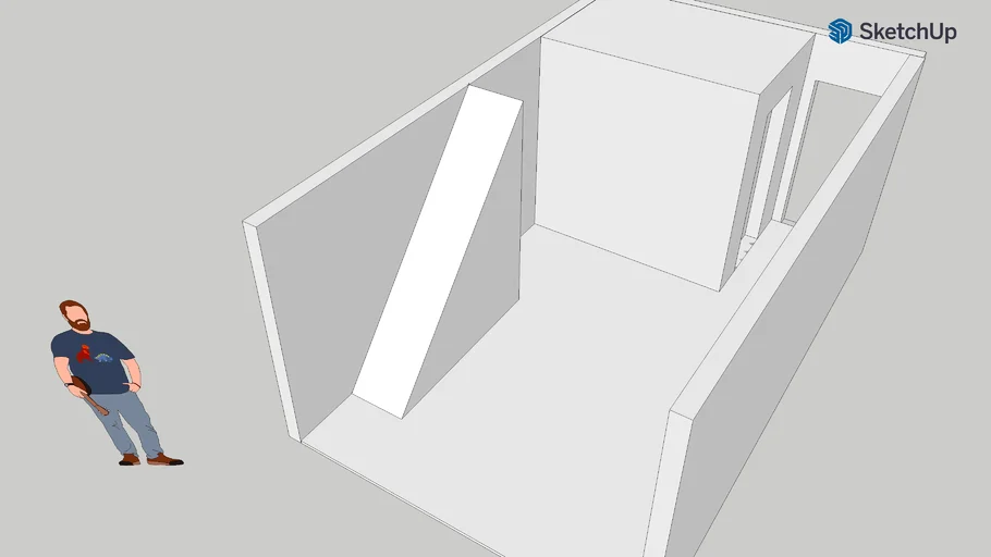 Escalier droit laubertin