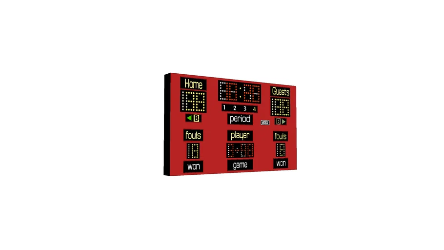 Nevco Basketball Scoreboard