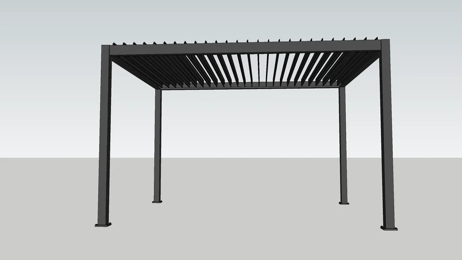 Dancover Pergola Gazebo San Marino 3x4m
