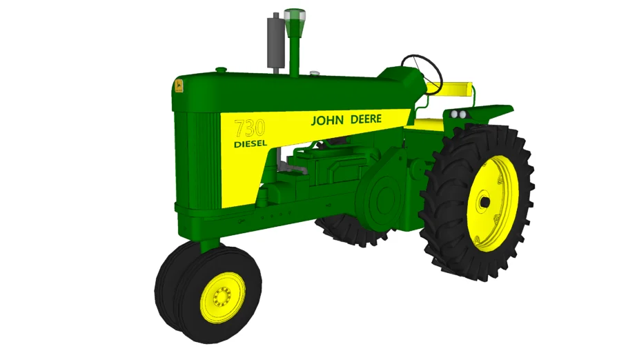 John Deere 730 Diesel Agricultural Tractor (1959)