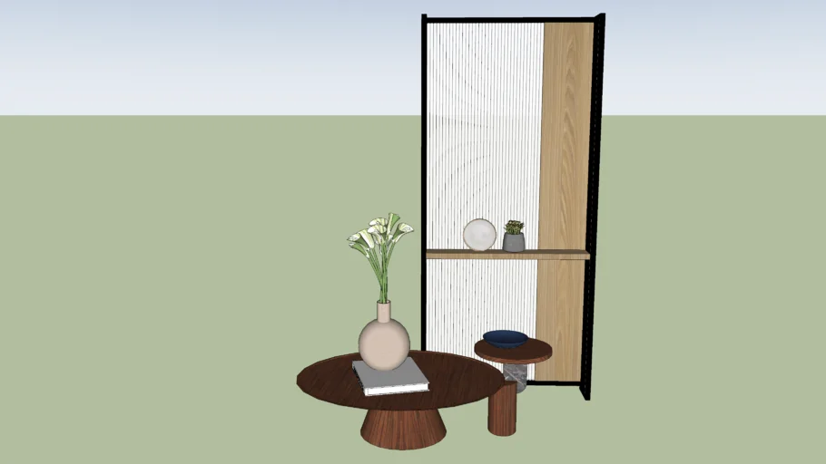 Partition+Coffee table contemporary by zhafiraj