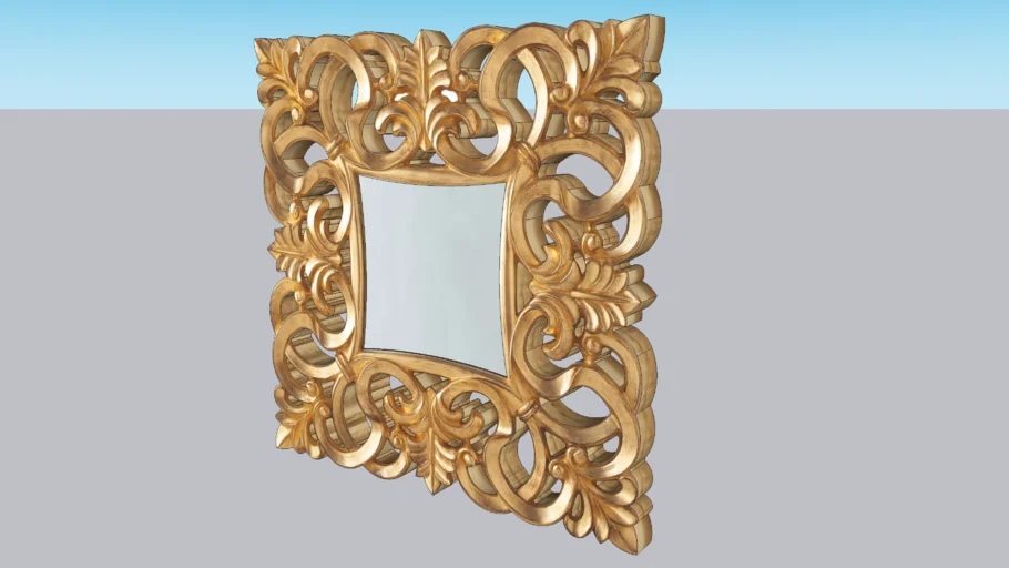 miroir barocco, maisons du monde, Réf. 116210, 99 euros.