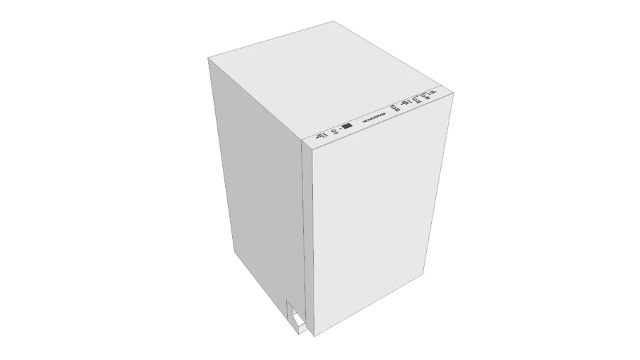 18" Dishwasher ZDT165SILII