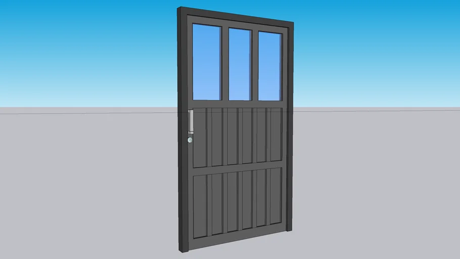 Modern Steel Door