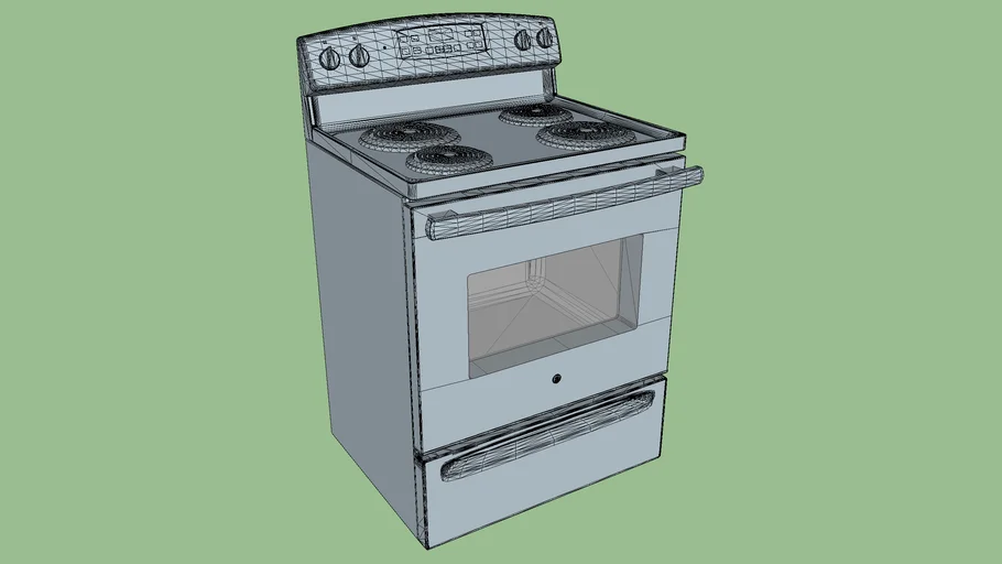 GE® 30" Free-Standing Electric Range
