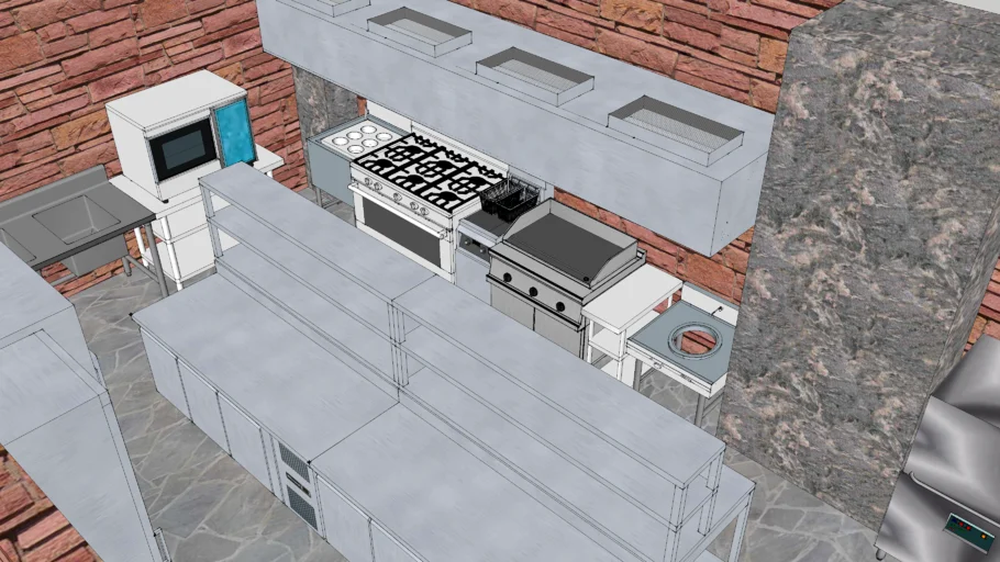 kitchen restaurant
