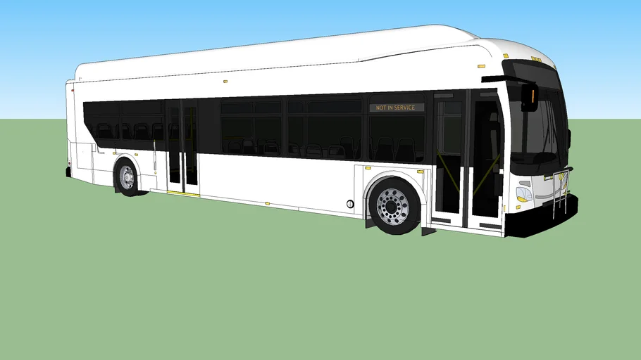 2018 New Flyer Xcelsior (XD40) transit bus