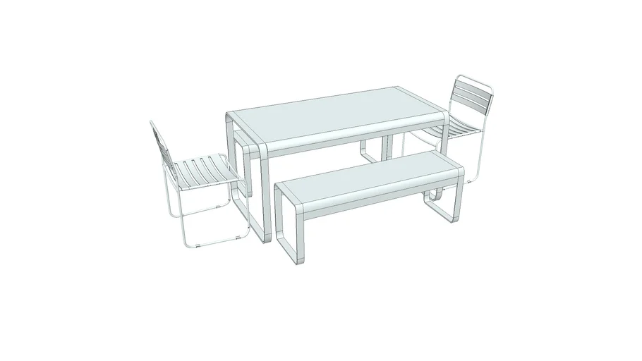Table BELLEVIE Fermob