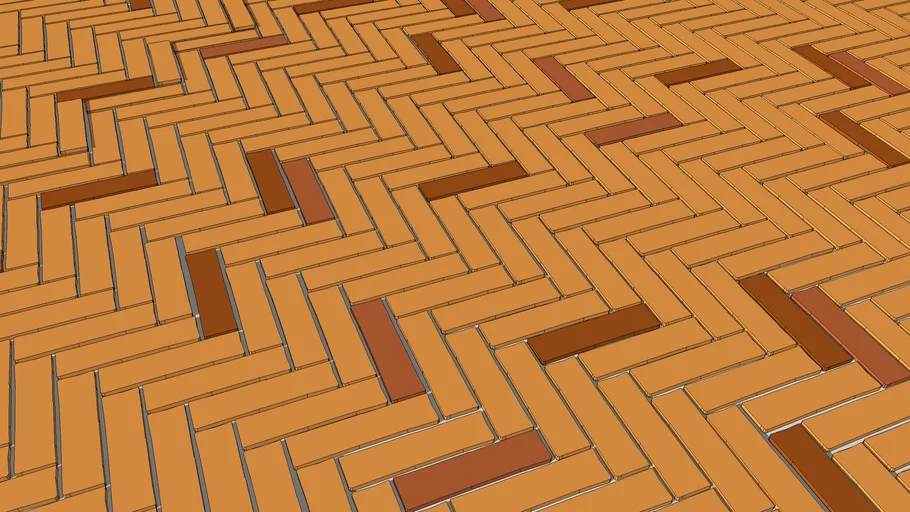 Concrete Pavers - Herringbone