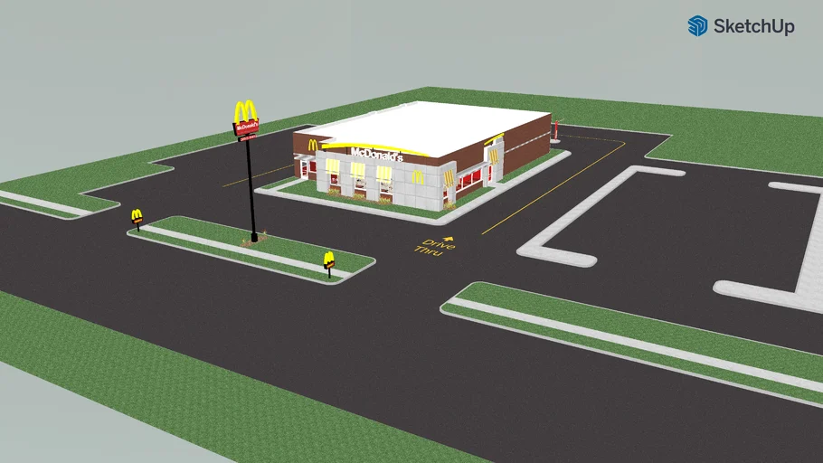 McDonald's Restaurant  - Fully Furnished