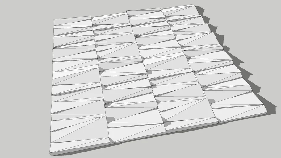 AQIRA 3D ZICARO wall panel