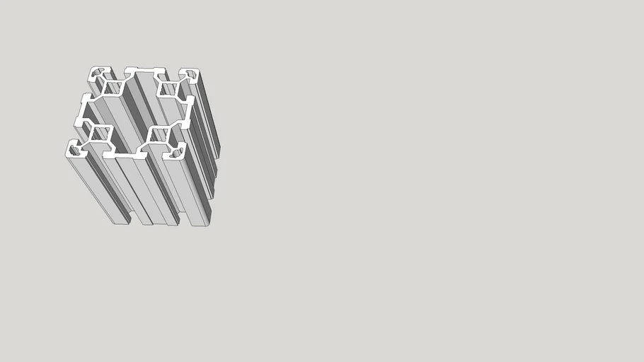 80x80 Aluminium Profile Extrusion