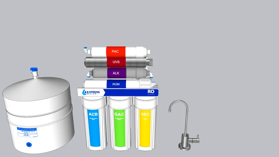 ExpressWater Reverse Osmosis (RO) Water Filtration System