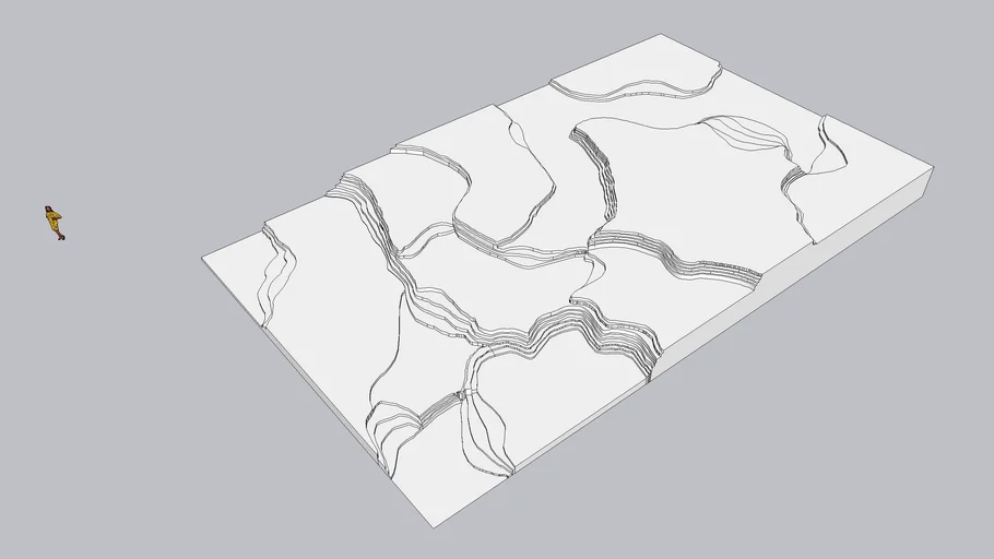topografia render