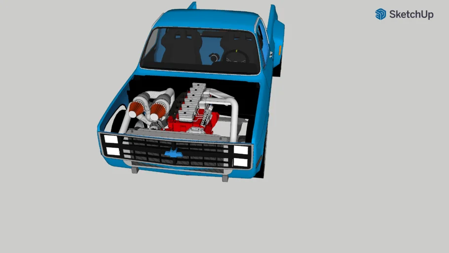 Cummins drag truck