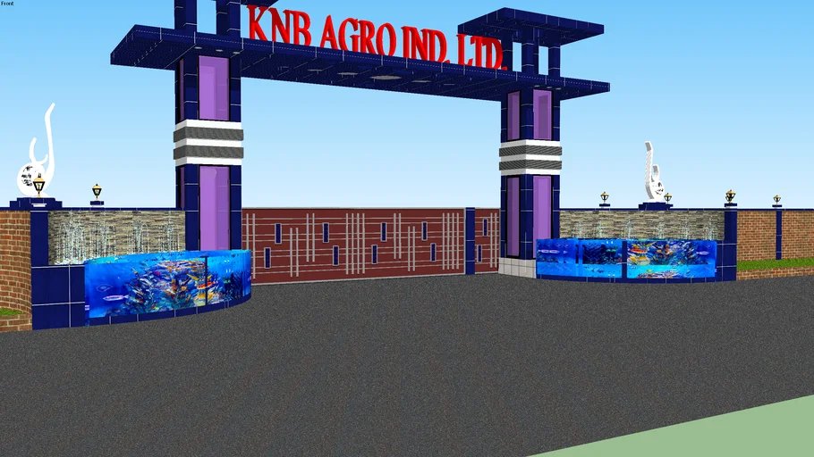 INDUSTRIAL MAIN GATE