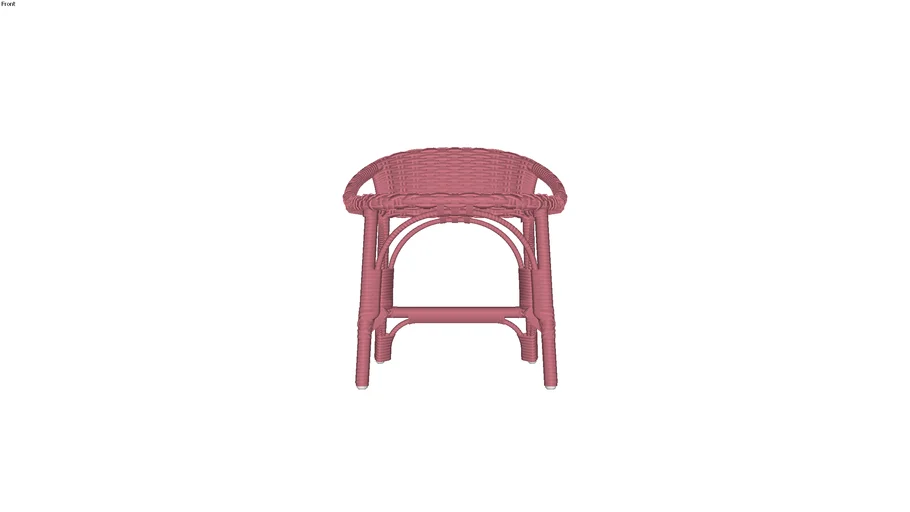 Cadeirinha Trança Rosa Claro (Lille Piá)