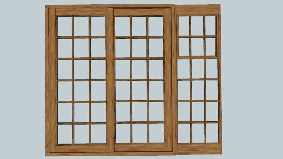 Cottage Pane window wood