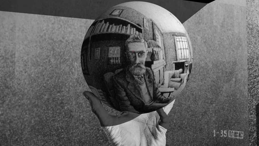 MC Escher - Hand with reflecting sphere - 1935 - [RECONSTRUCTED]