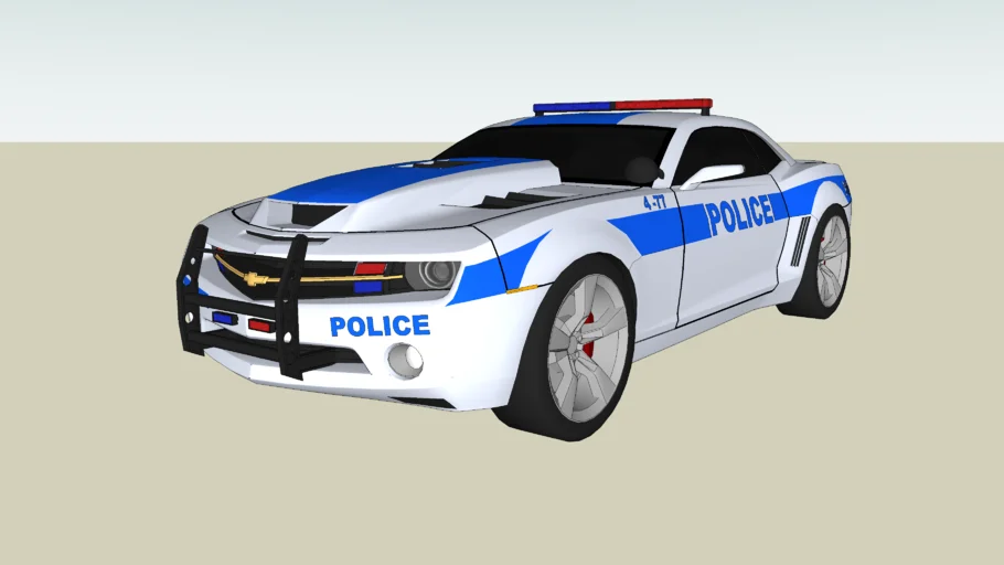 Camaro Police Car