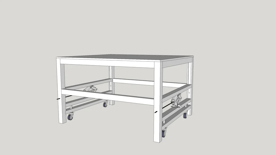 Jack up work table