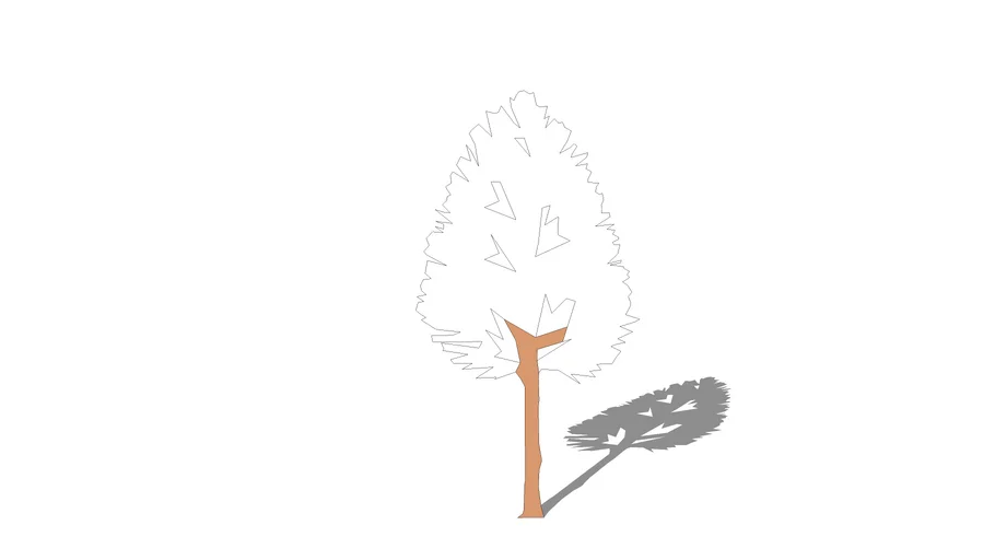 Plants_Tree-2 by SketchUp revised by Katya