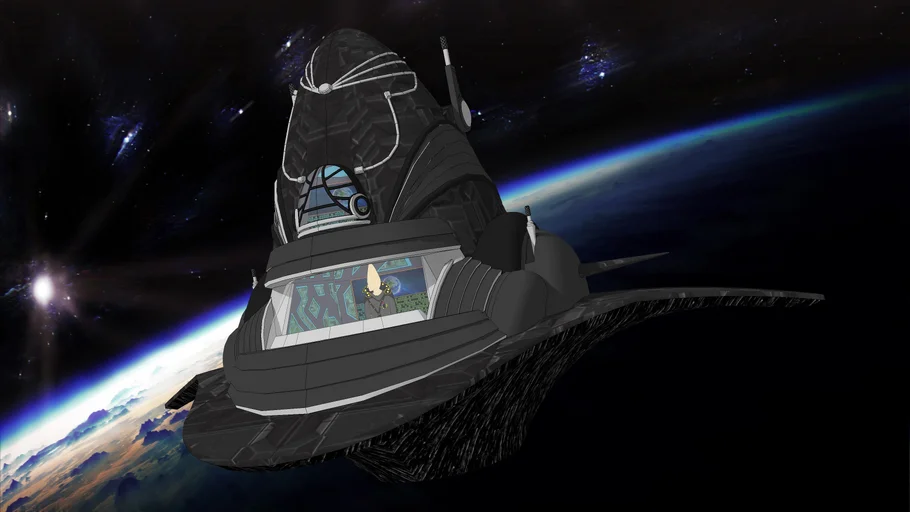 Coneheads - Beldar's Scout Ship